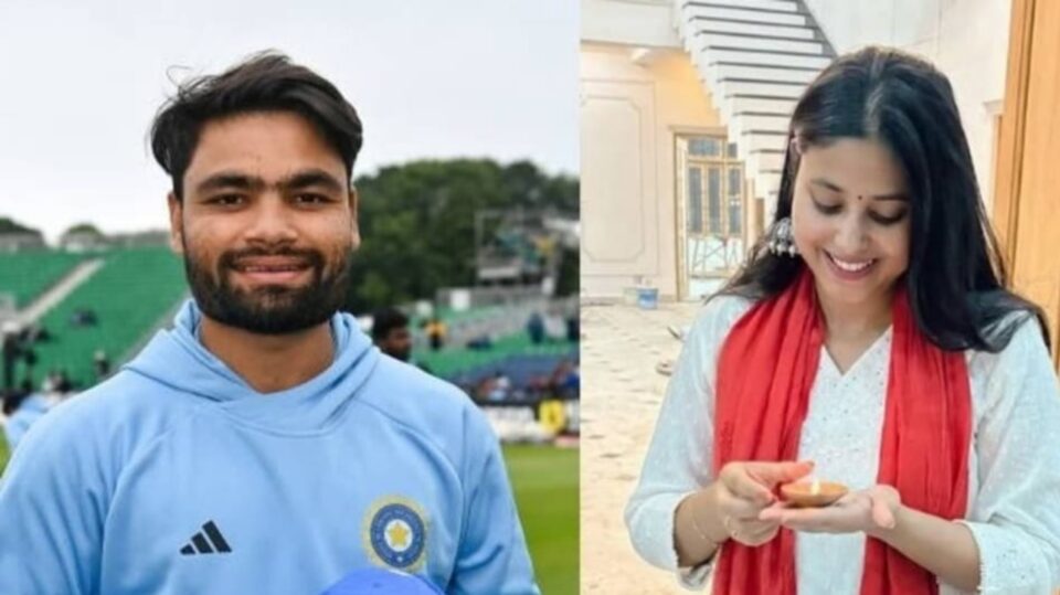 क्रिकेटर रिंकू सिंह और सांसद प्रिया सरोज